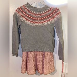 Little Girls Cupcakes & Cashmere Sweater & Skirt Set